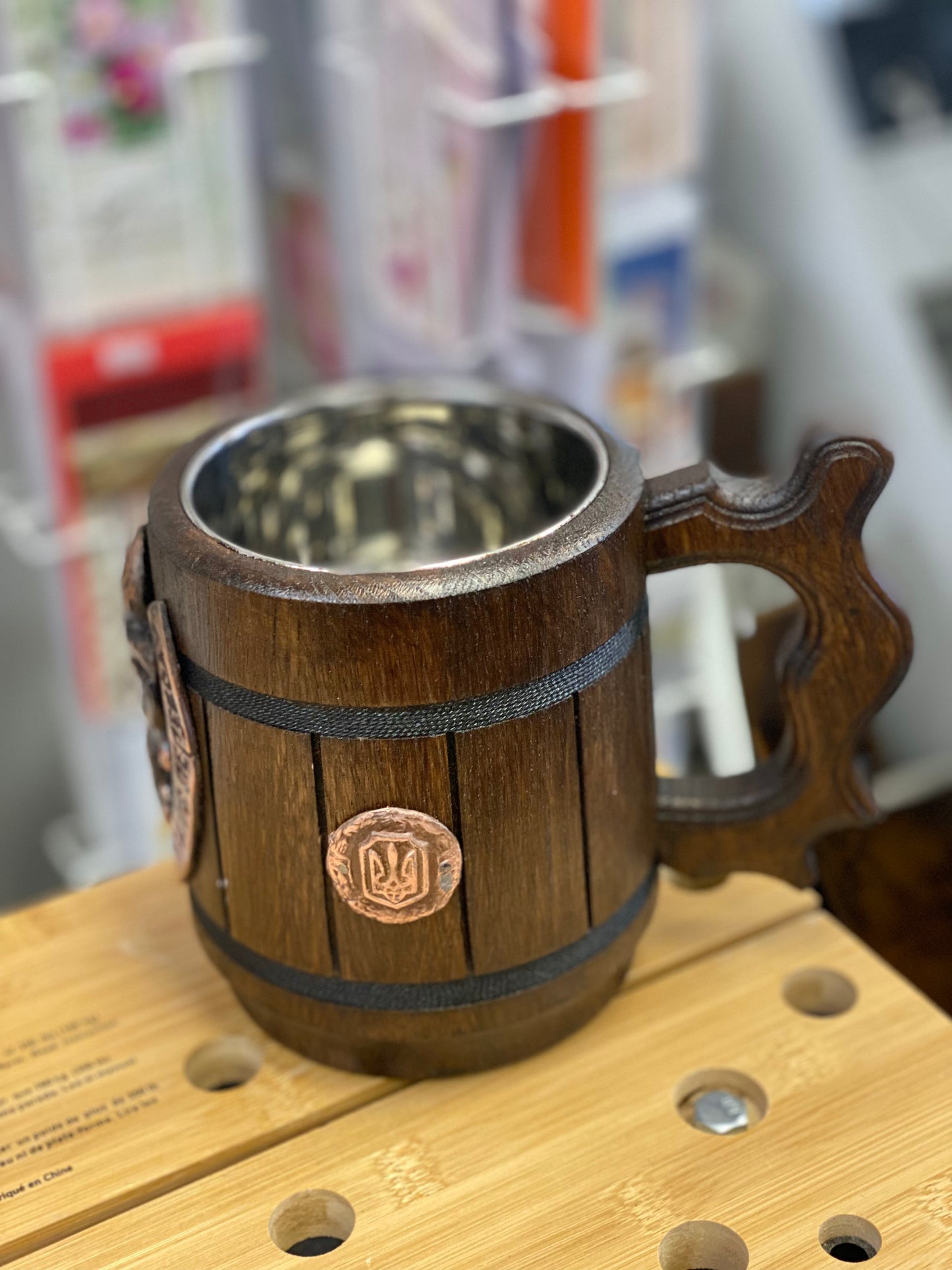 Cossack Wooden Mug