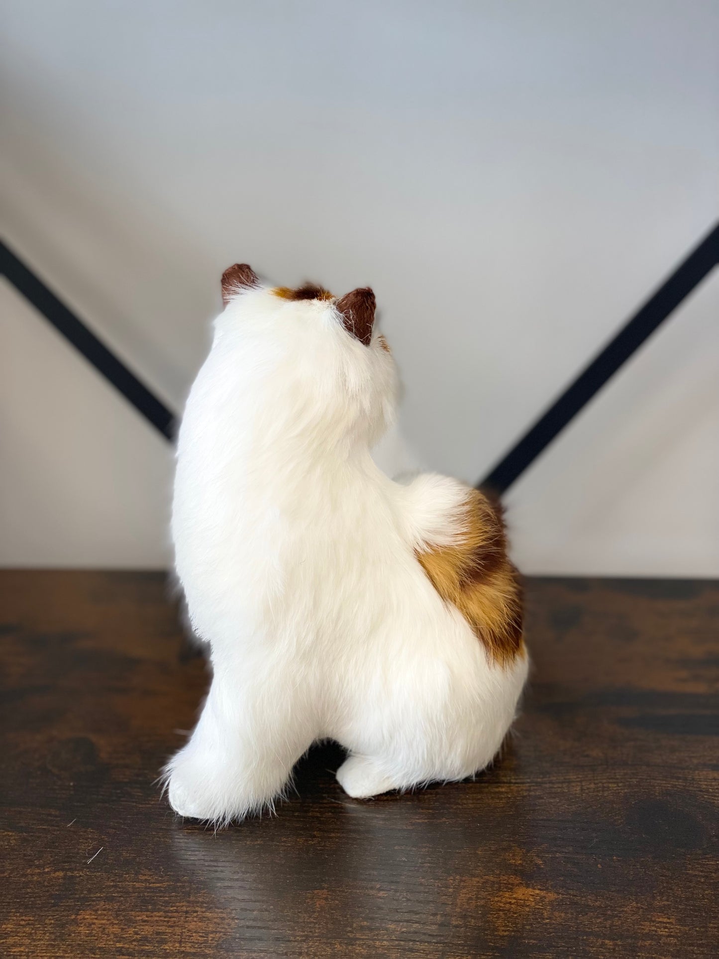 Realistic fur cat toys/ …котик з натуральної шерсті кролика