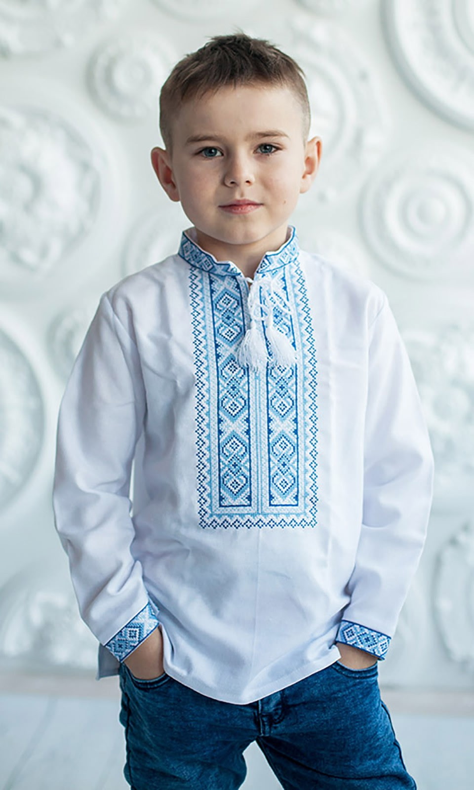 Embroidered kids vyshyvanka/..вишиванка для хлопчика
