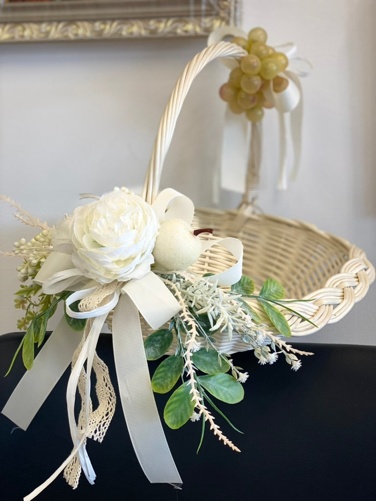 Baskets with Flowers