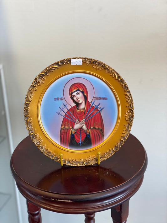 Icon/…ікона Семистрільна підвісна з гіпсу
