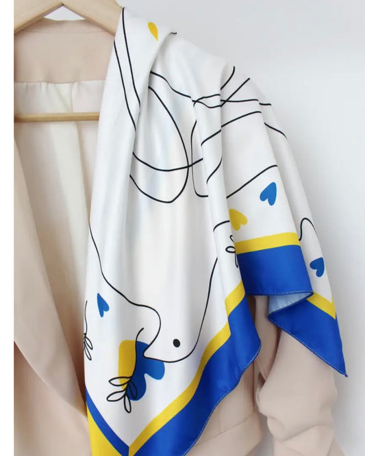 Хустина шовкова патріотична