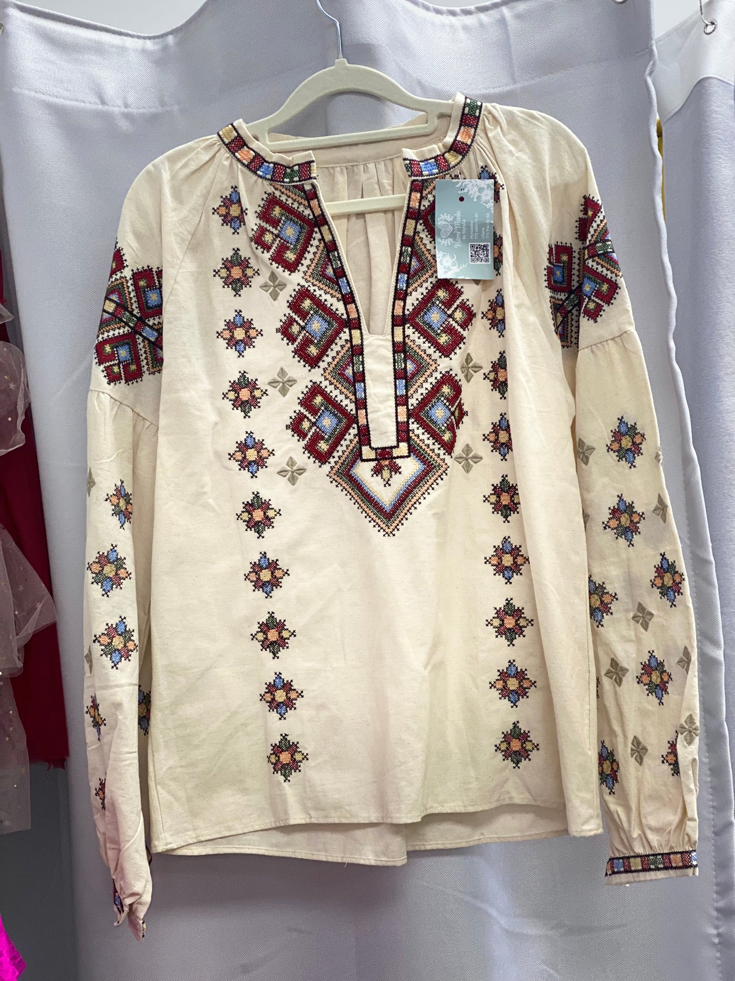 Embroidered blouse