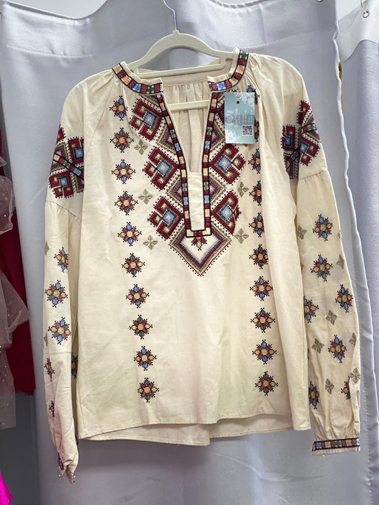 Embroidered blouse