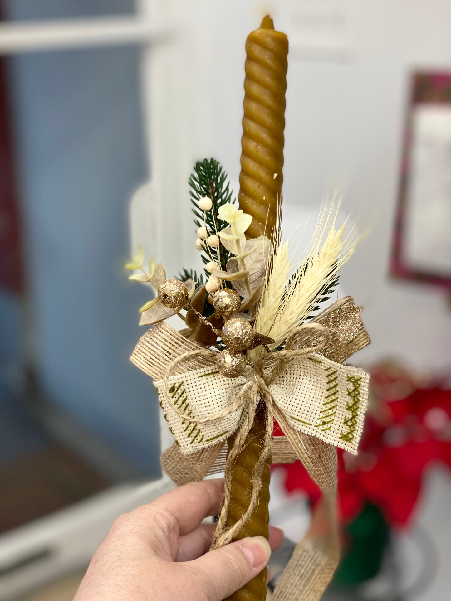 Handmade beeswax candles/ свічки воскові ручної роботи