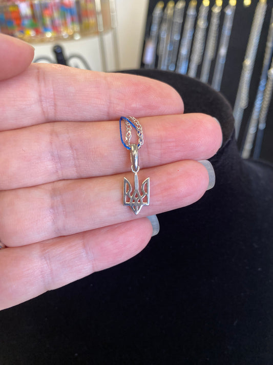Silver pendant Tryzub/…срібна підвіска Тризуб
