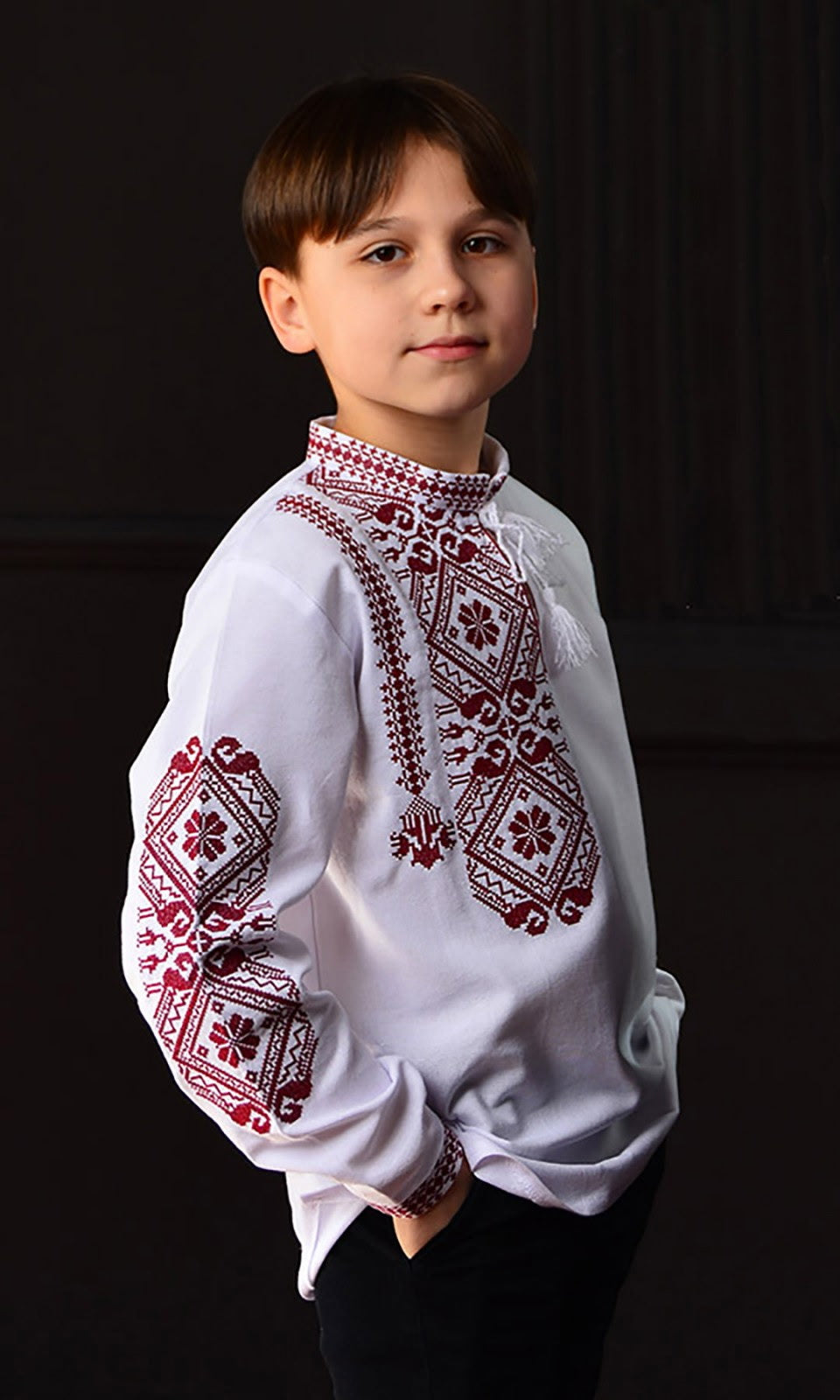 Embroidered kids vyshyvanka/..вишиванка для хлопчика