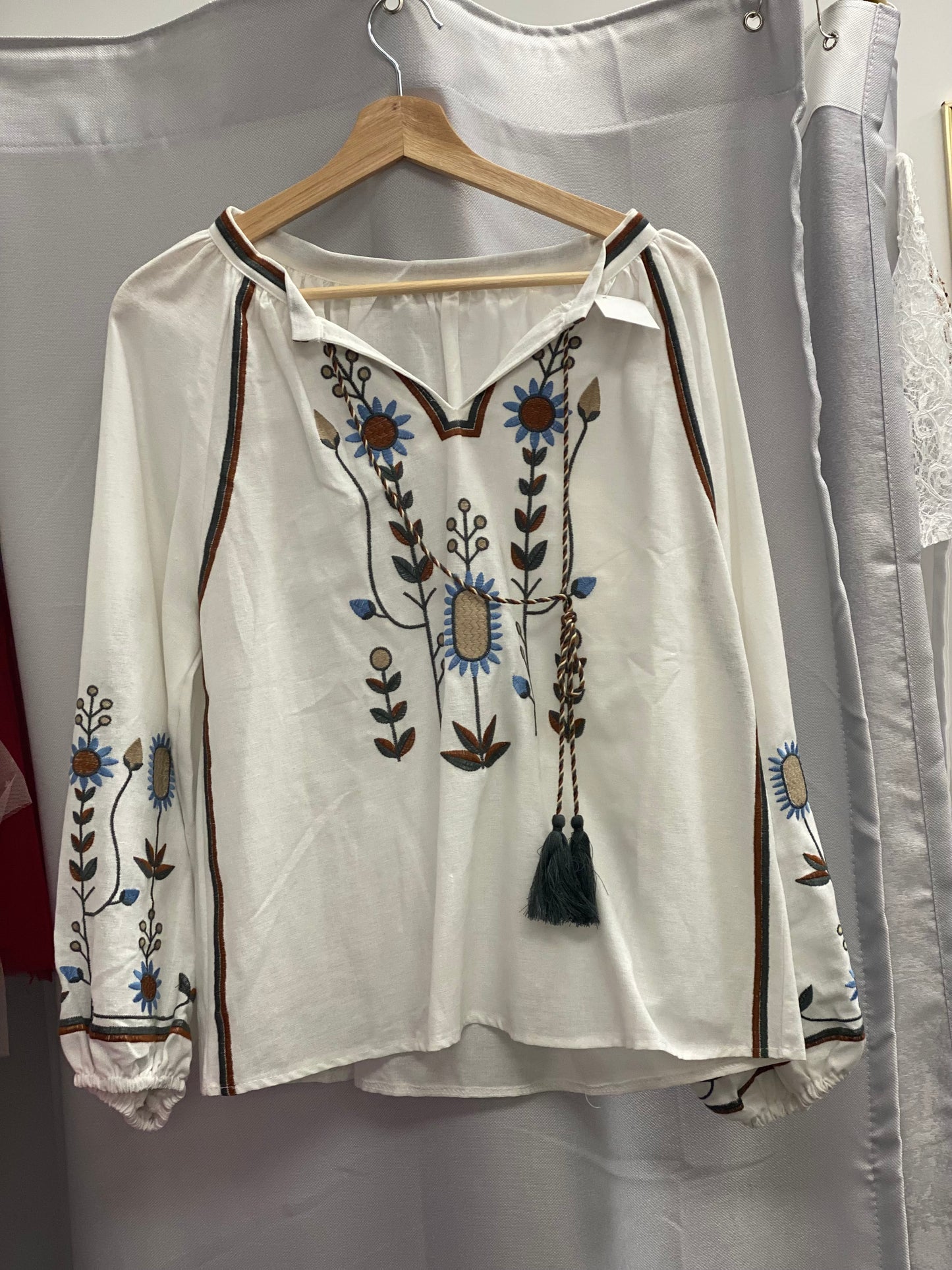 Embroidered blouse