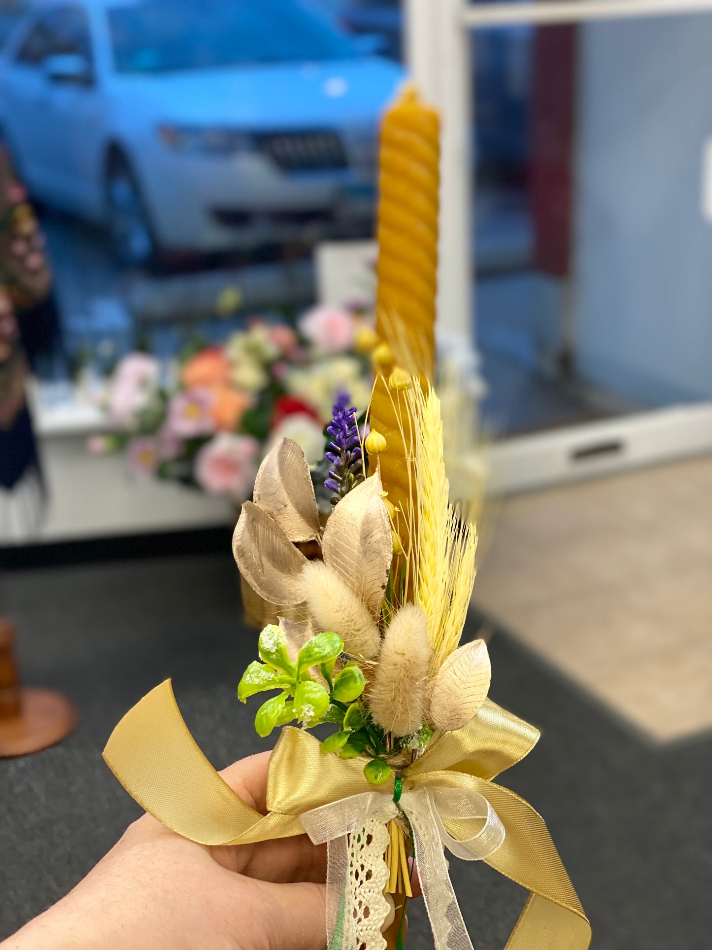 Handmade beeswax candles/ свічки воскові ручної роботи