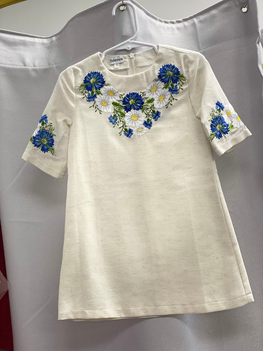 Дитяче вишите платтячко