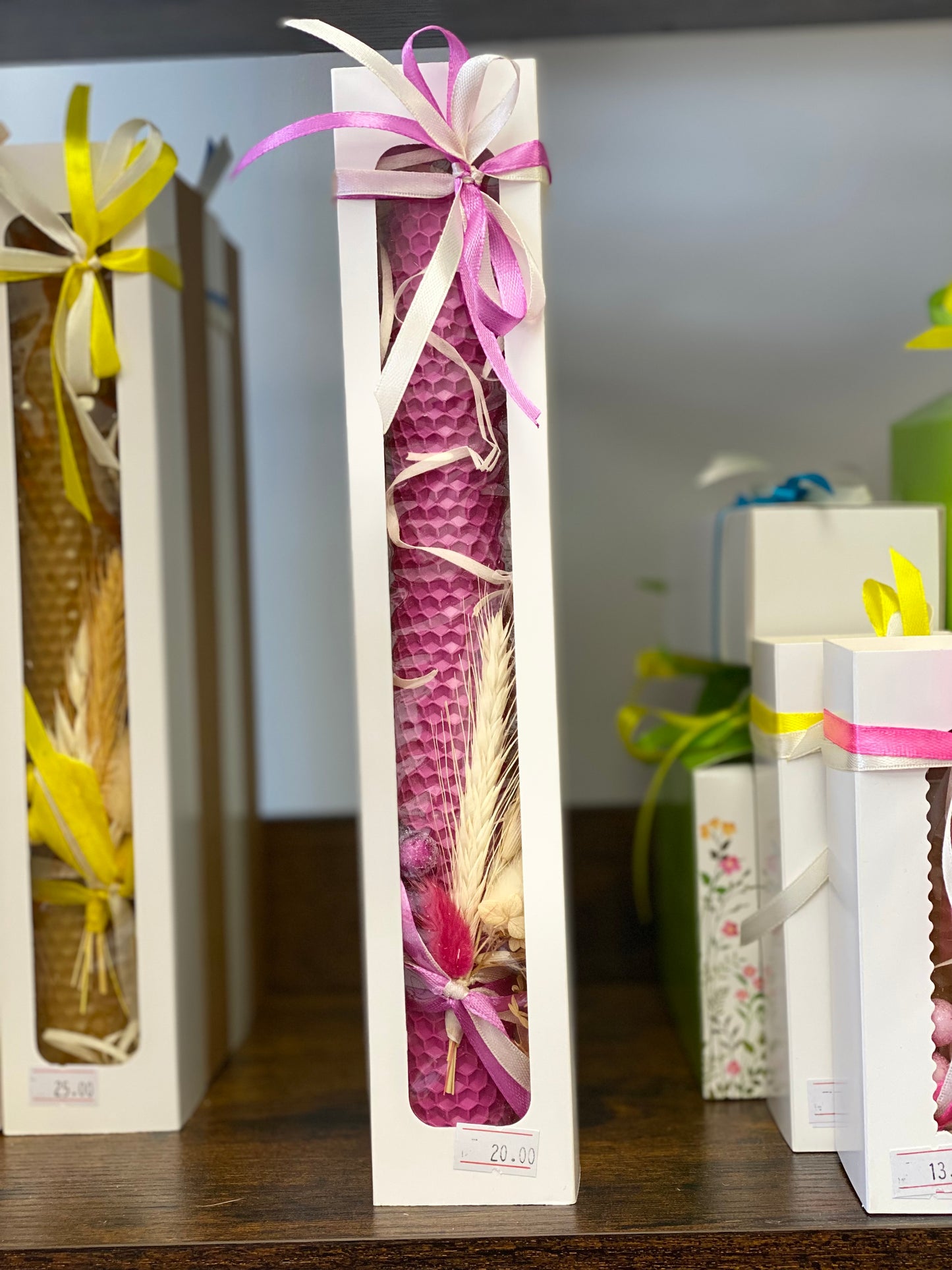 Hand made candle/..свічка воскова ручної роботи