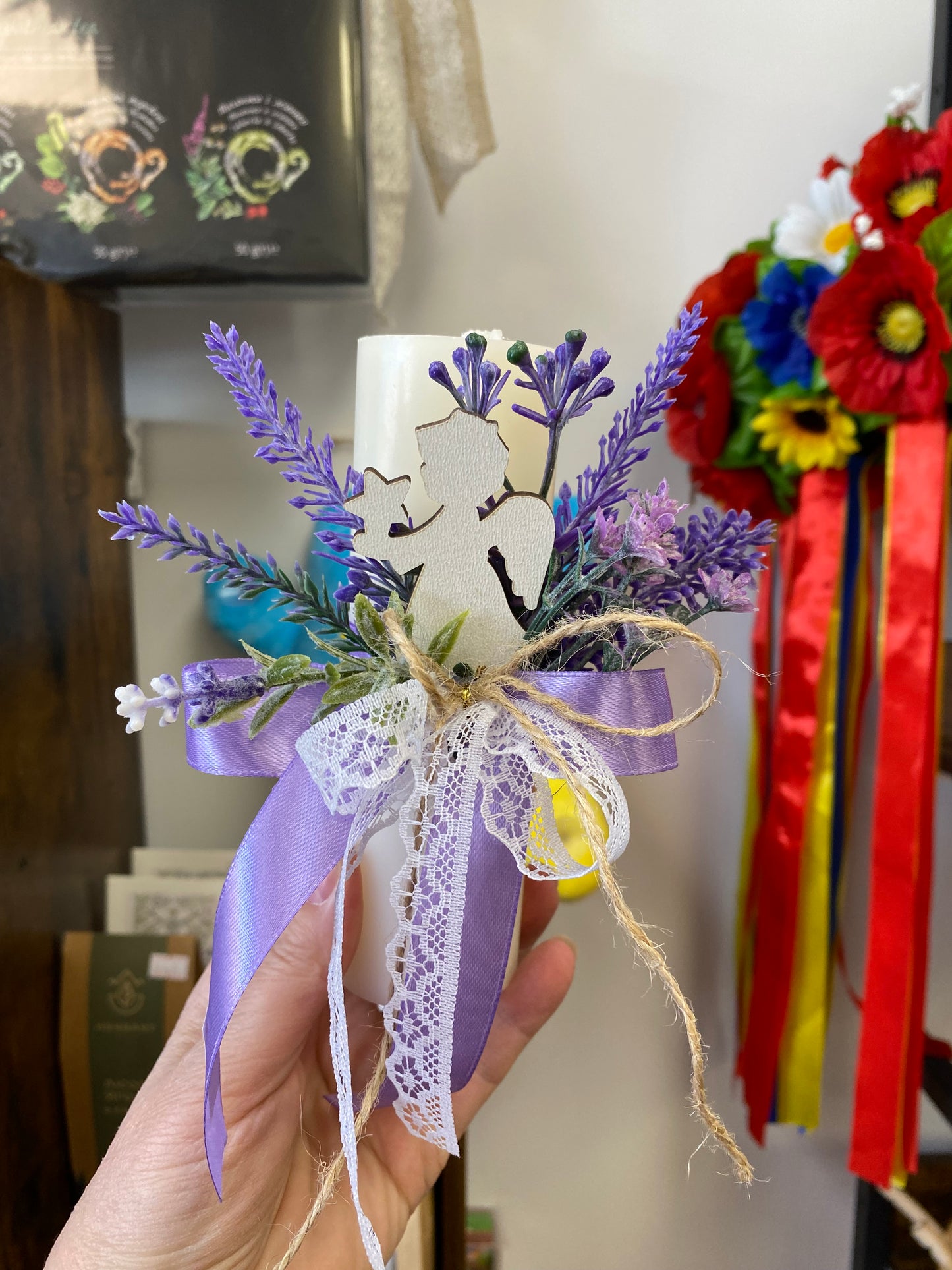 Handmade candles