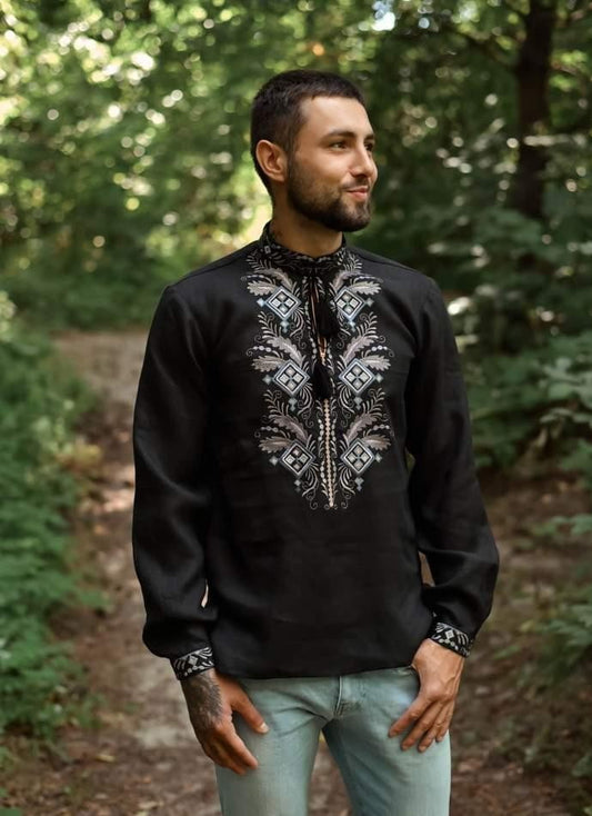 Embroidered men’s vyshyvanka/…чоловіча вишиванка