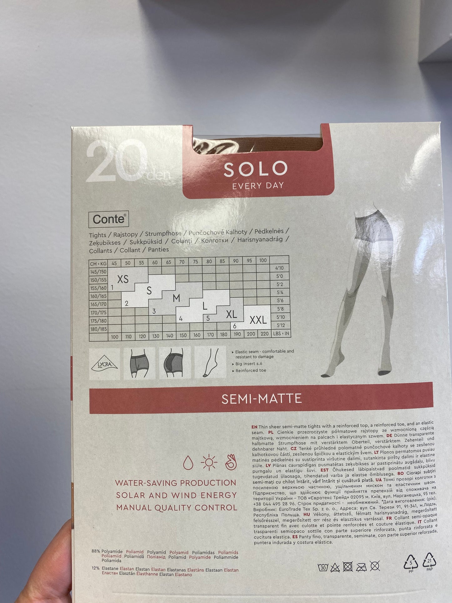 Колготи Conte 20 den