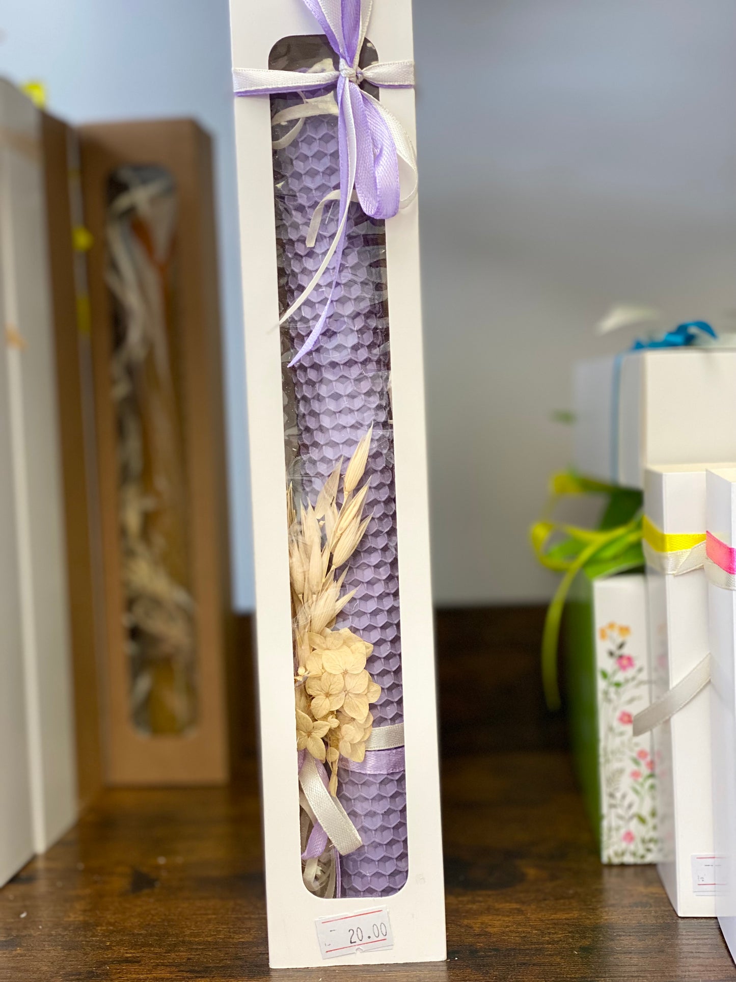 Hand made candle/..свічка воскова ручної роботи