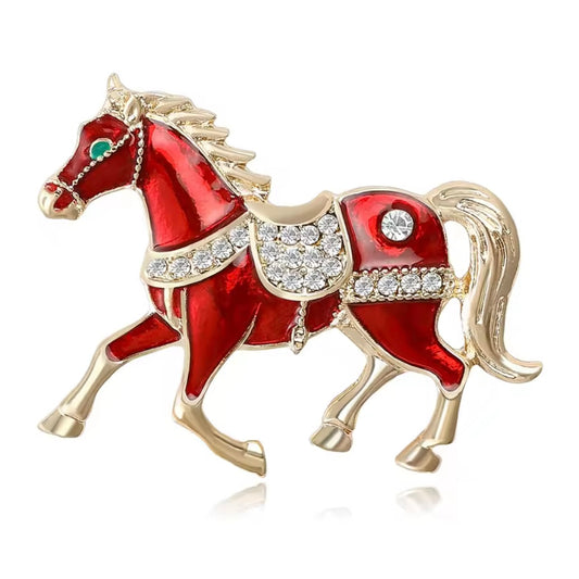 Brooch Horse/.. брошка Символ року-кінь
