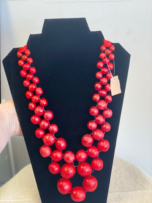 Намисто деревʼяне