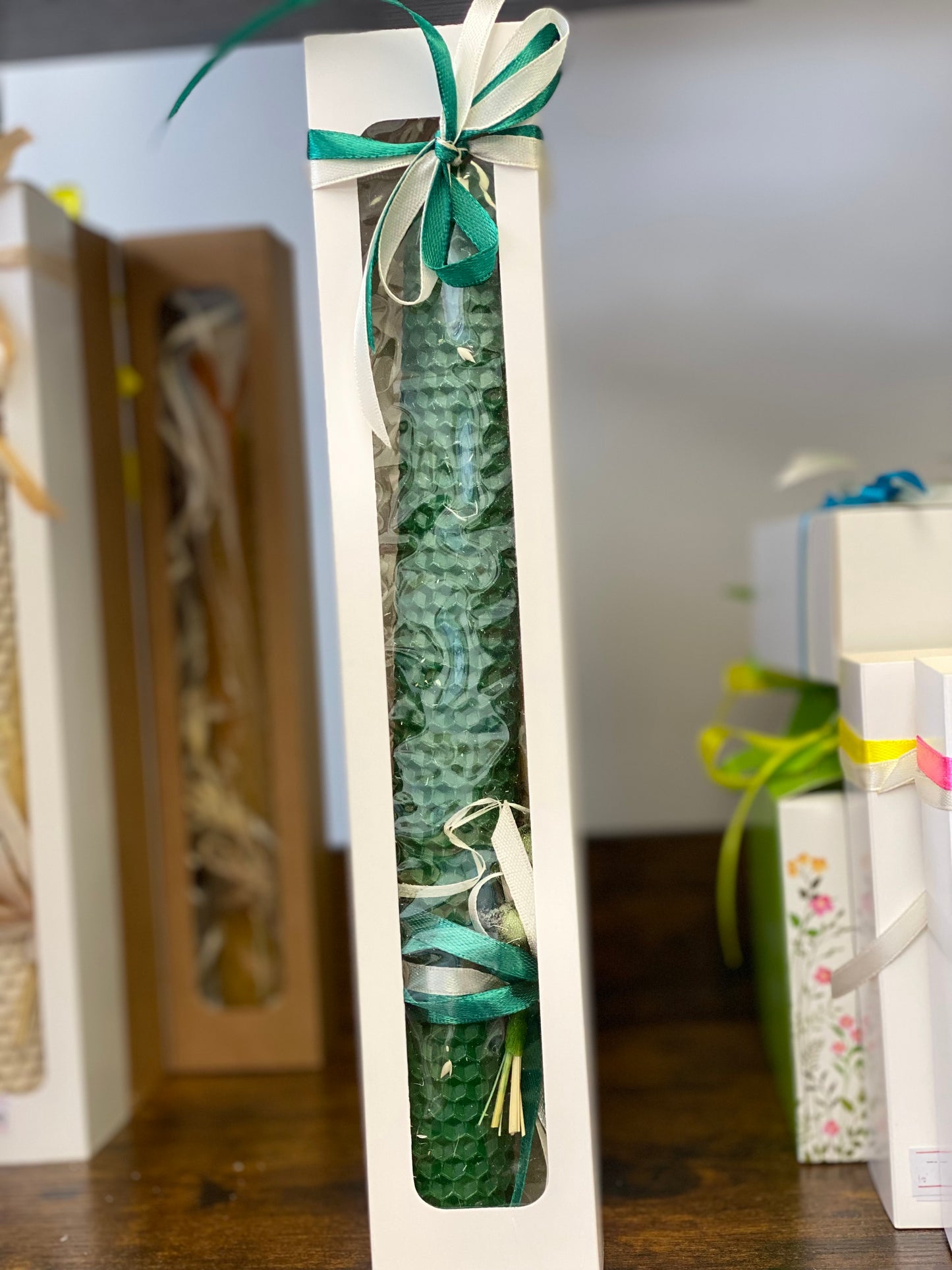 Hand made candle/..свічка воскова ручної роботи