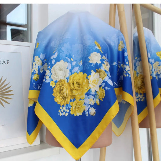 Хустина шовкова патріотична