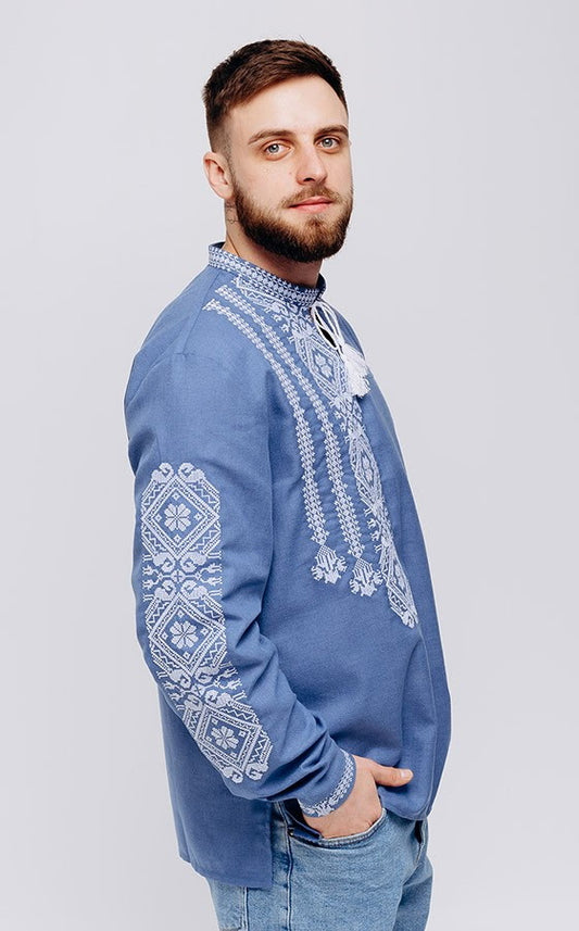 Embroidered men’s vyshyvanka/..чоловіча вишиванка