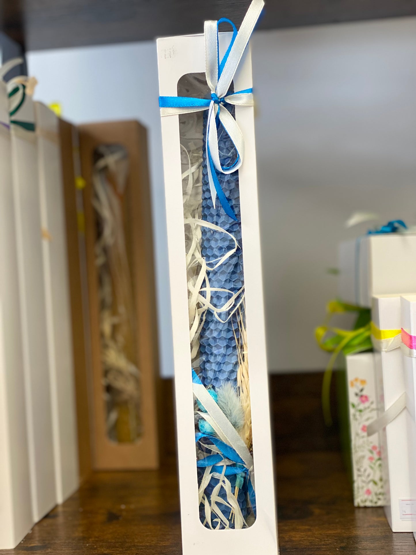 Hand made candle/..свічка воскова ручної роботи