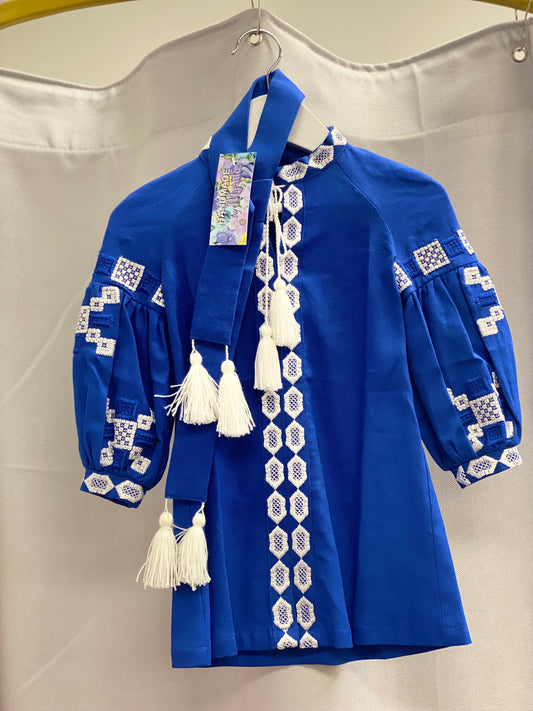 Дитяче вишите платтячко