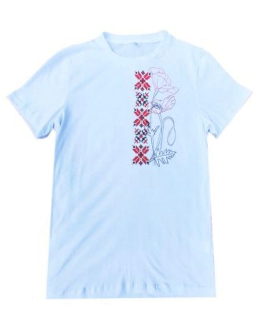 Embroidered woman’s T-shirt/…вишита жіноча футболка