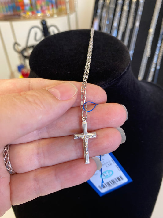 Silver pendant/…срібний хрестик
