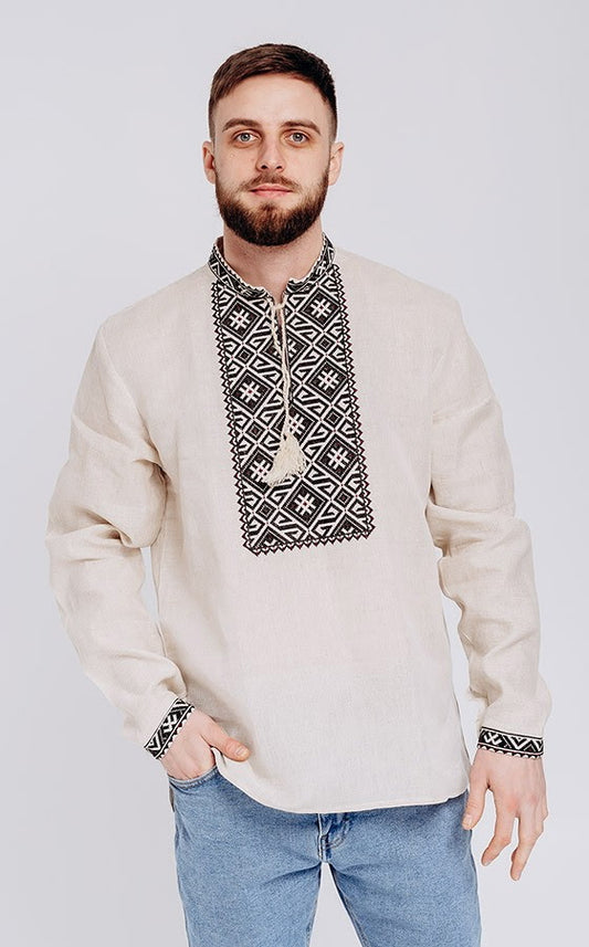 Embroidered men’s vyshyvanka/..чоловіча вишиванка