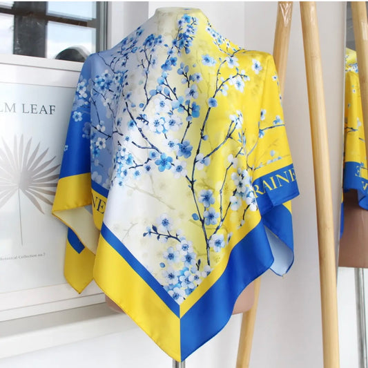 Хустина шовкова патріотична