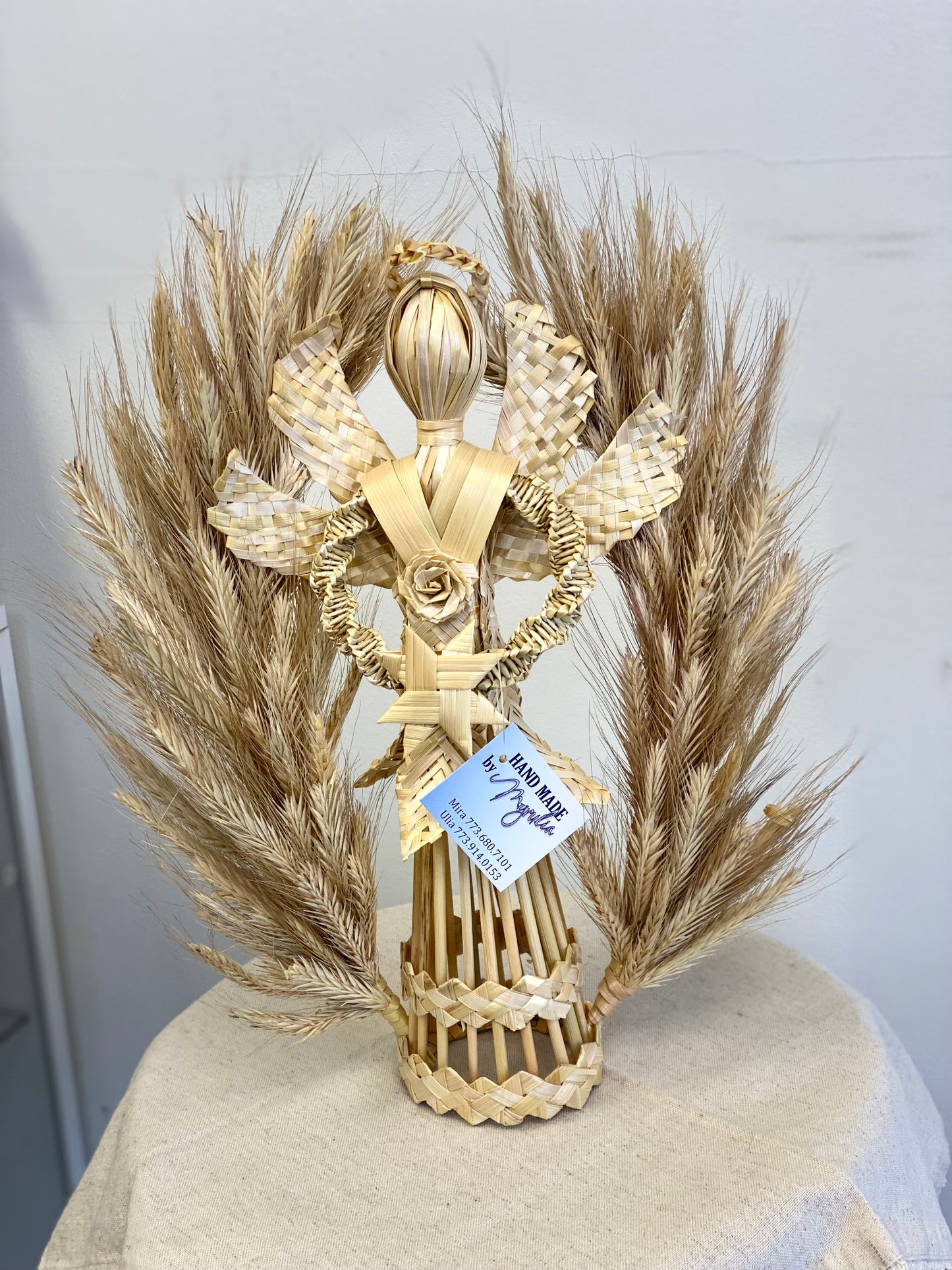 Соломʼяний оберіг Ангел