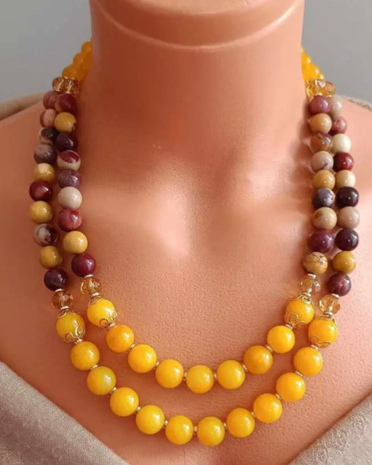 Natural stone necklace/..намисто з натурального каменю