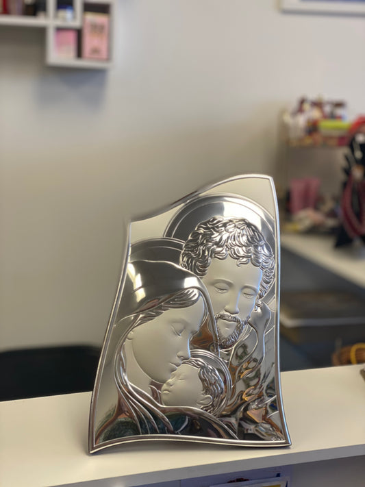 Silver Jesus Icon