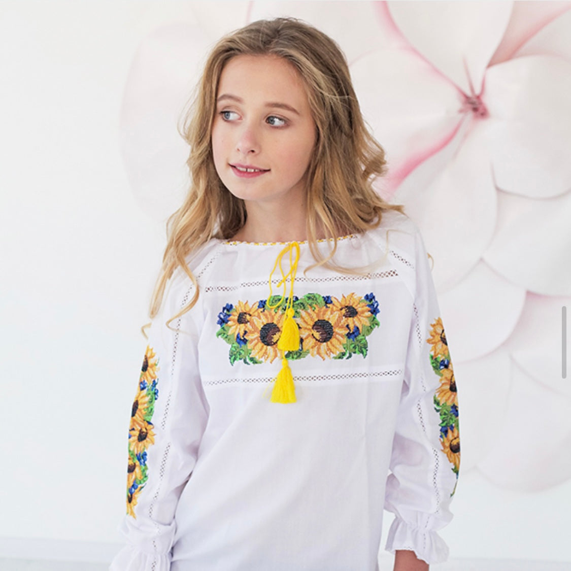 Embroidered kids blouse/..вишиванка для дівчаток