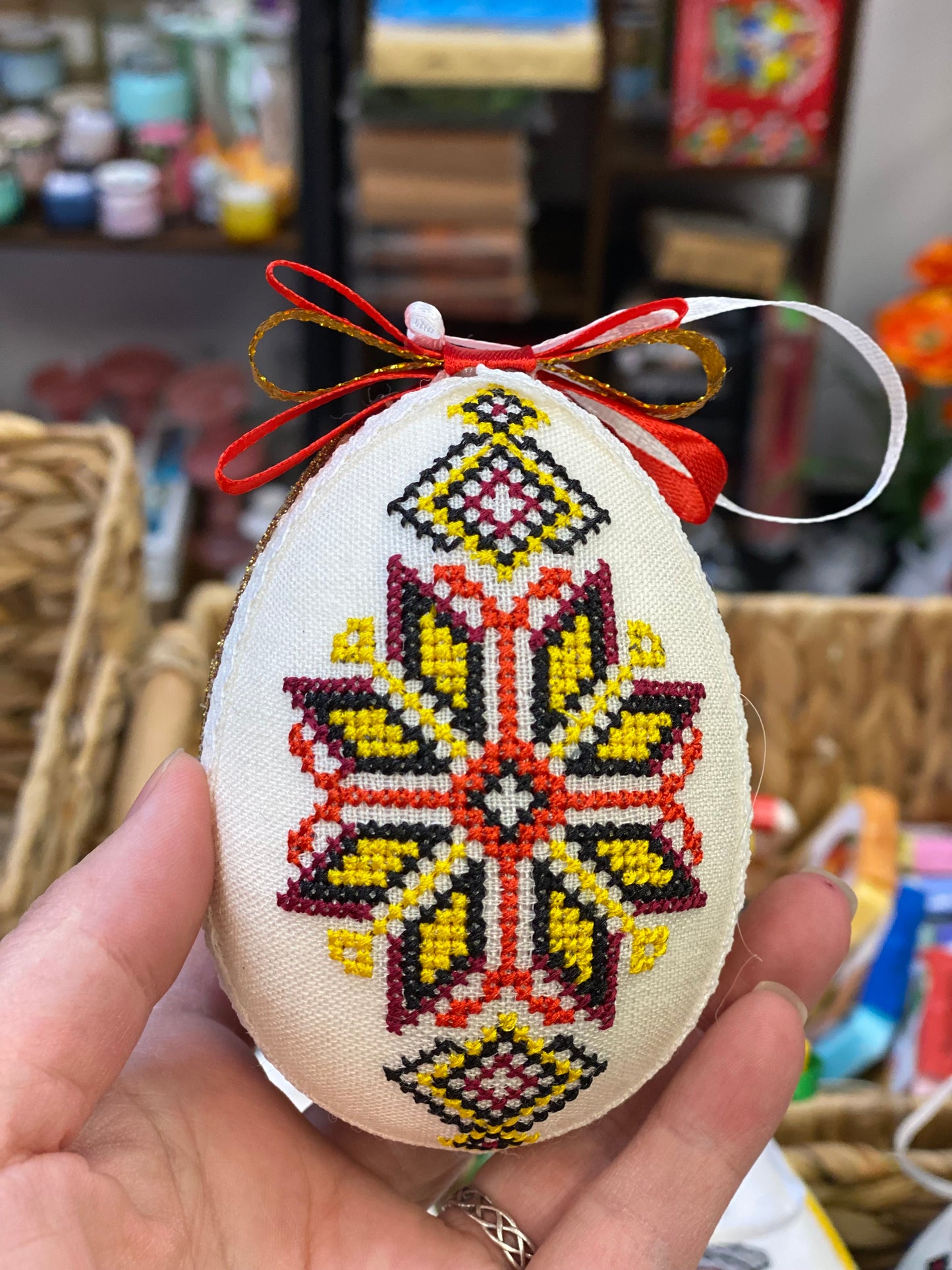 Вишита писанка (середня)
