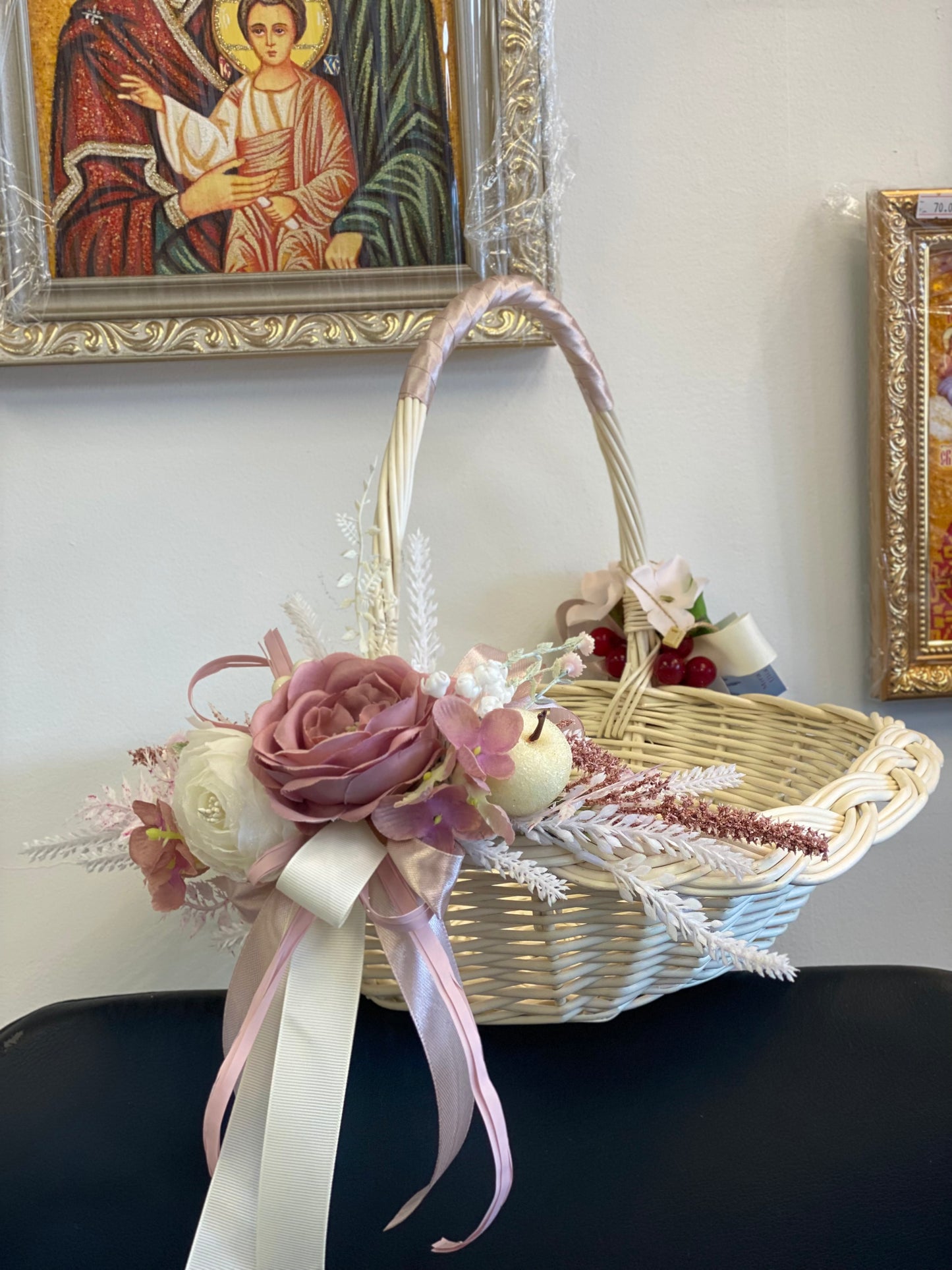 Baskets with Flowers (Medium)