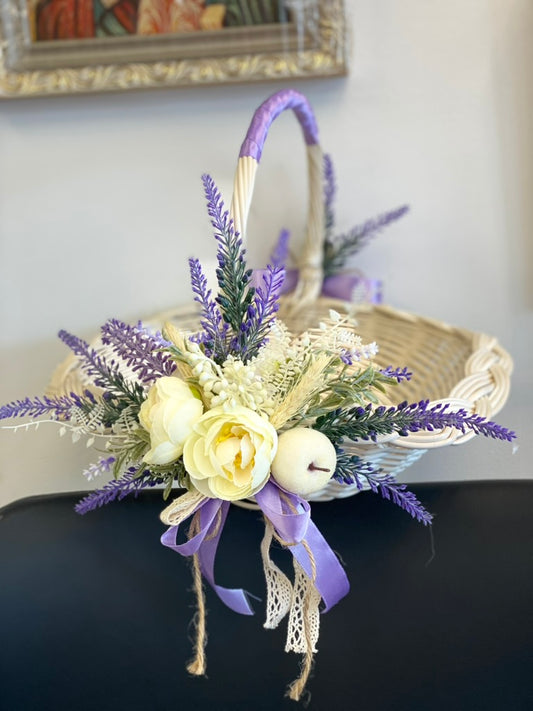Baskets with Flowers